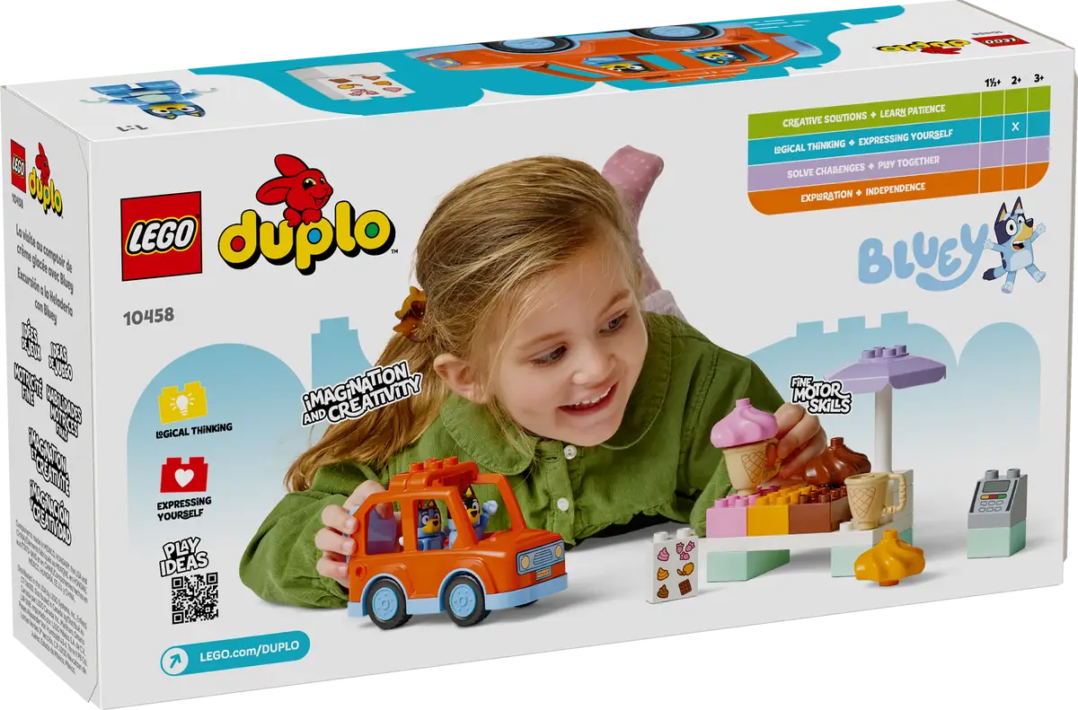 LEGO - Duplo Ice Cream Trip with Bluey 10458
