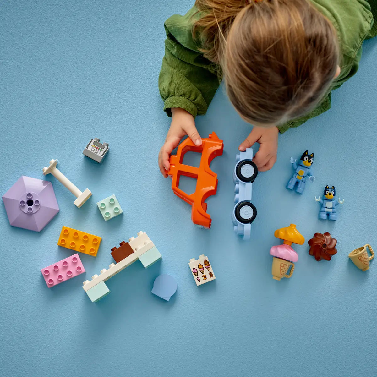 LEGO - Duplo Ice Cream Trip with Bluey 10458