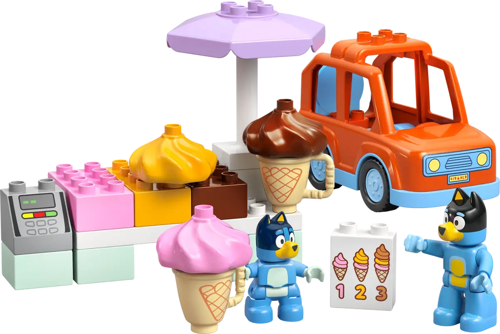 LEGO - Duplo Ice Cream Trip with Bluey 10458