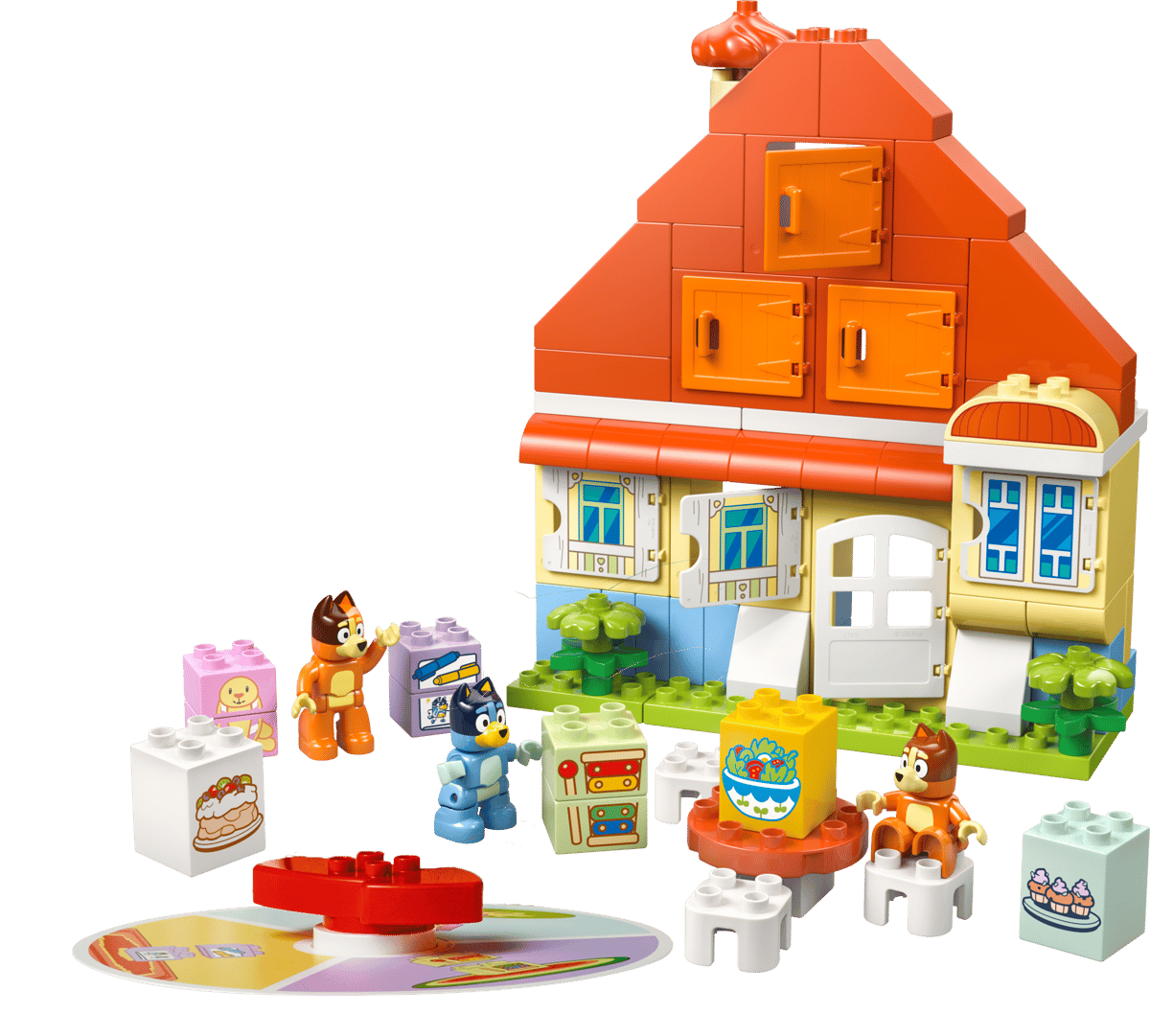 LEGO - Bluey's Family House with Memory Game 10459