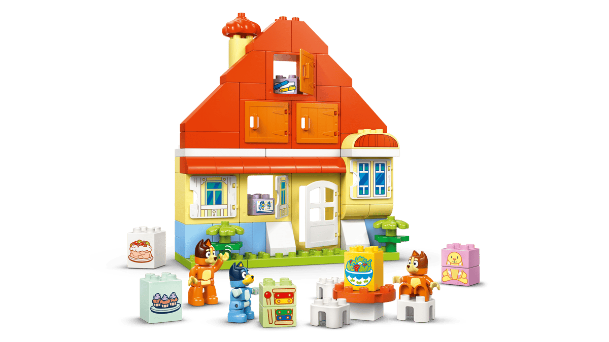 LEGO - Bluey's Family House with Memory Game 10459