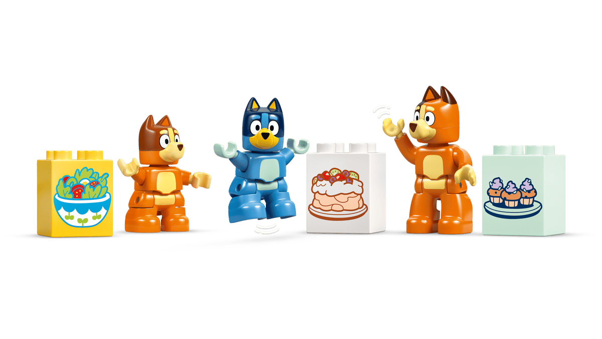 LEGO - Bluey's Family House with Memory Game 10459