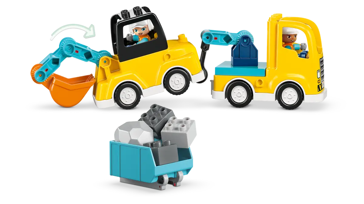 LEGO - Duplo 3 in 1 Construction Vehicle 10475