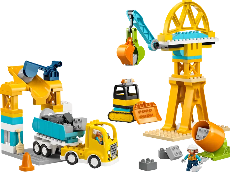 LEGO - Duplo 3 in 1 Construction Site and Vehicles 10476
