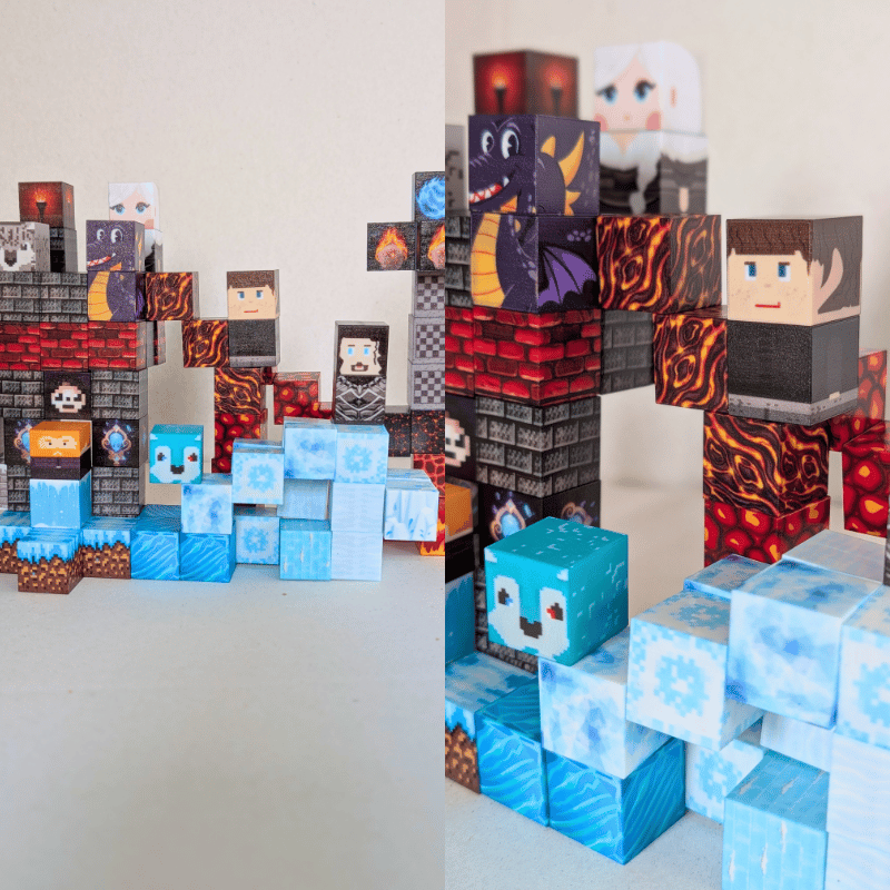 Miniblox - Ice & Fire 100pc set