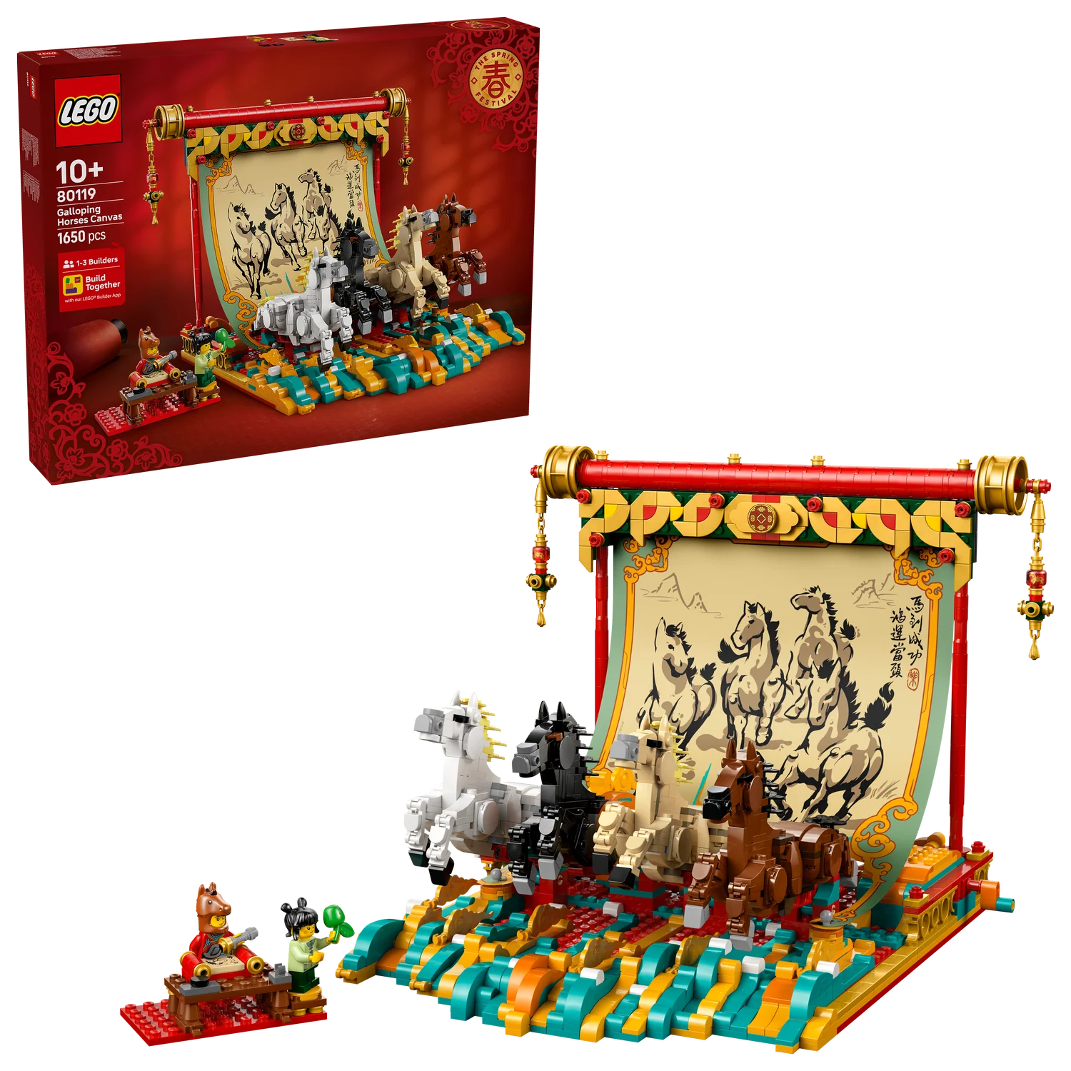 LEGO - Galloping Horses Canvas 80119