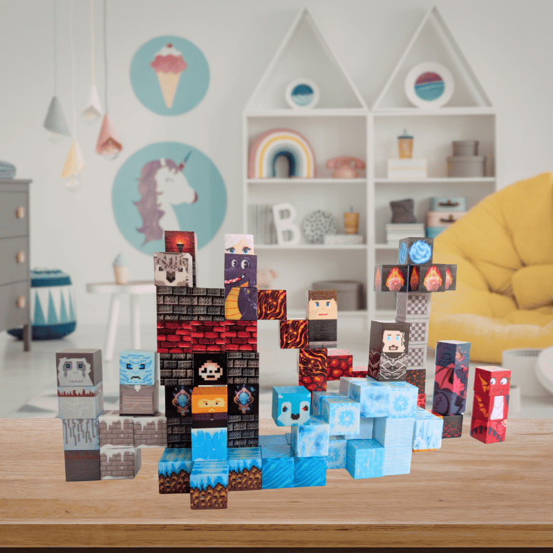Miniblox - Ice & Fire 100pc set