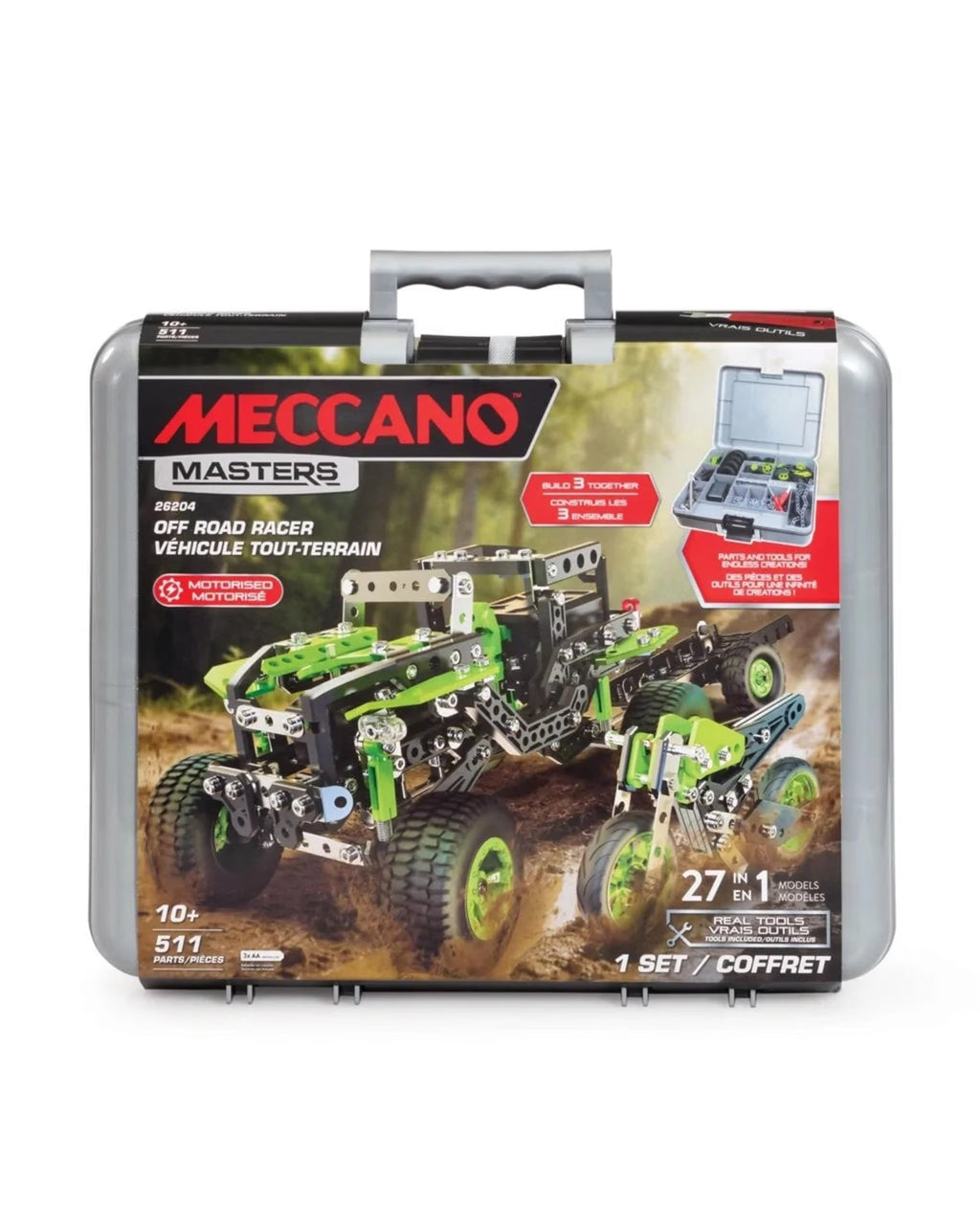 Meccano - Masters Motorized Off Road Racer in Case