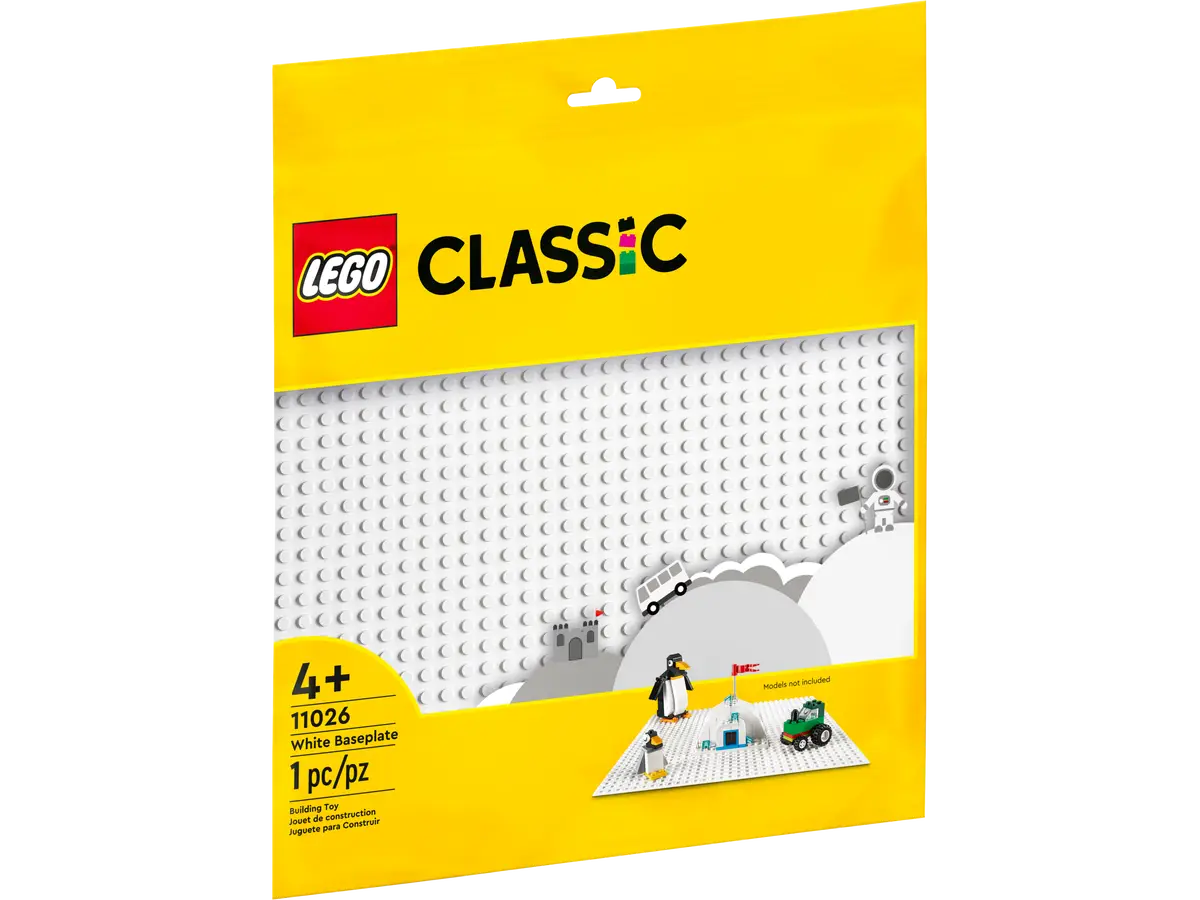 LEGO - Baseplate White 11026