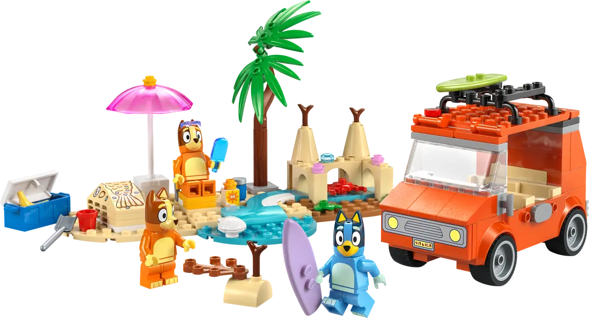 LEGO - Bluey's Beach & Family Car Trip 11202