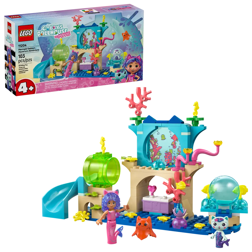 LEGO - Gabbys Dollhouse Mermaid Gabbys Aquarium Adventure 11204