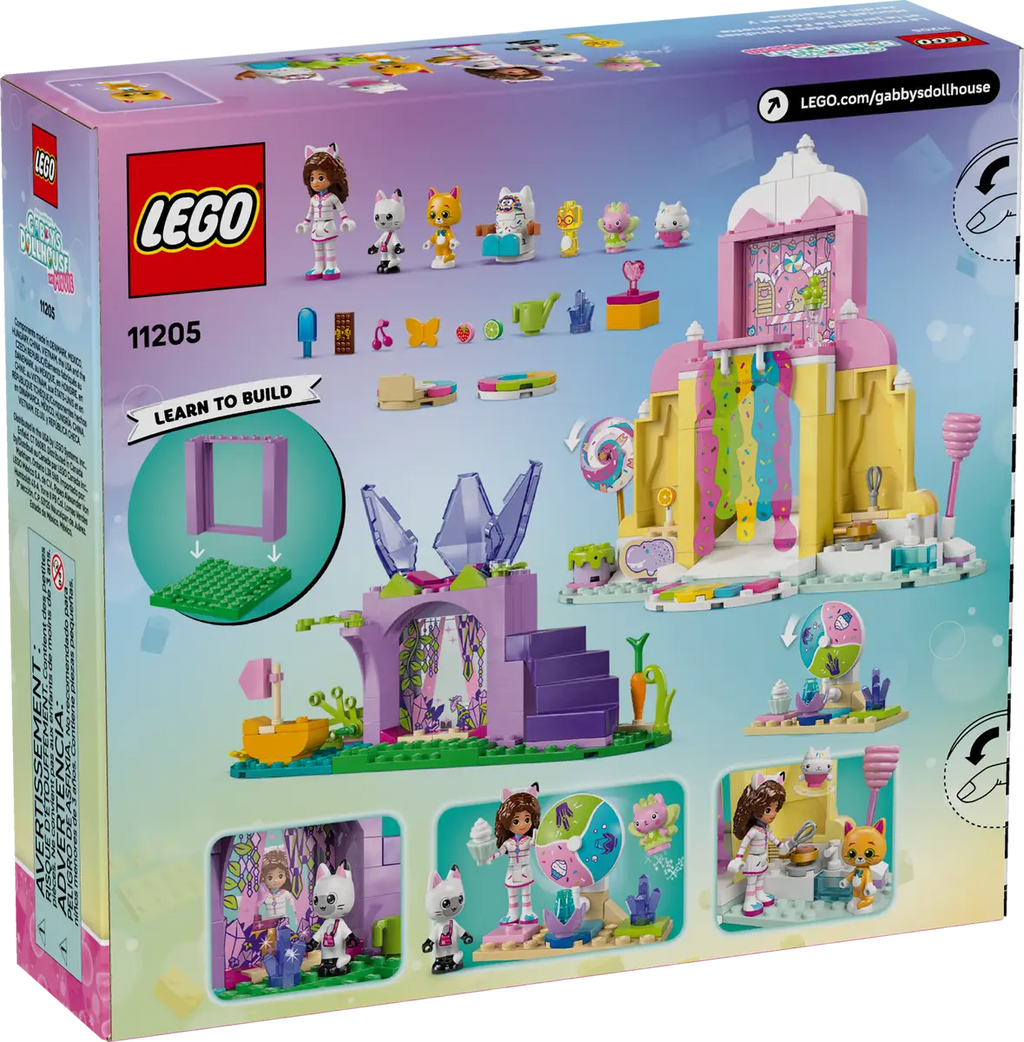 LEGO - Gabbys Dollhouse Sweet Treat Mountain and Kitty Garden 11205