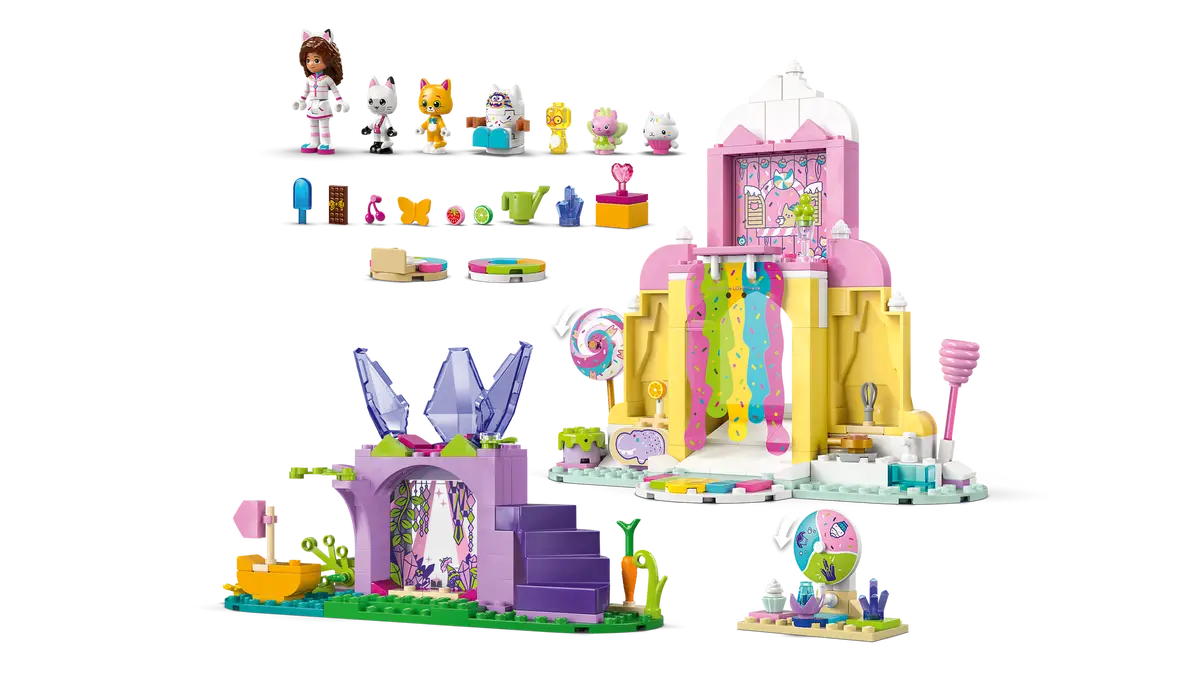 LEGO - Gabbys Dollhouse Sweet Treat Mountain and Kitty Garden 11205