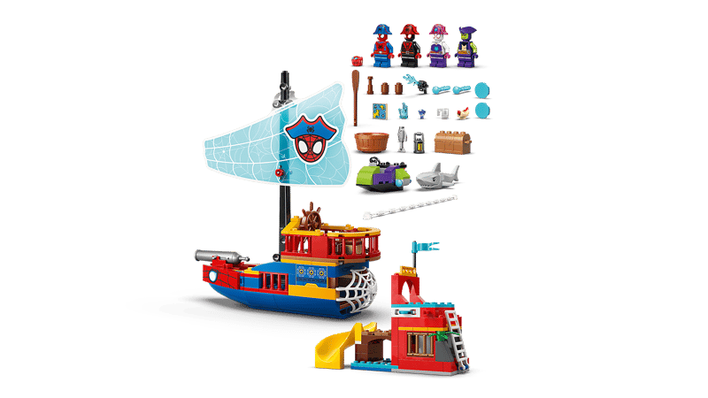 LEGO - Marvel Team Spidey Pirate Ship 11208