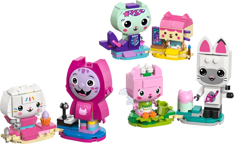 LEGO - Gabby's Dollhouse Gabby's Brick-Built Cat Friends 11215