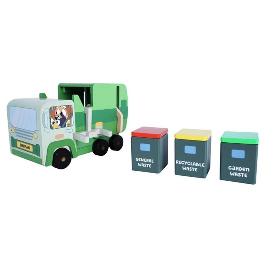 Bluey - Wooden Garbage Truck