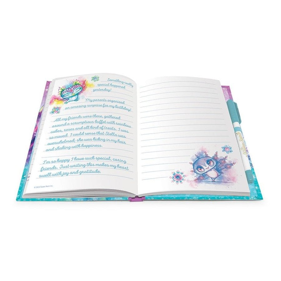 Nebulous Stars - Deluxe White Notebook