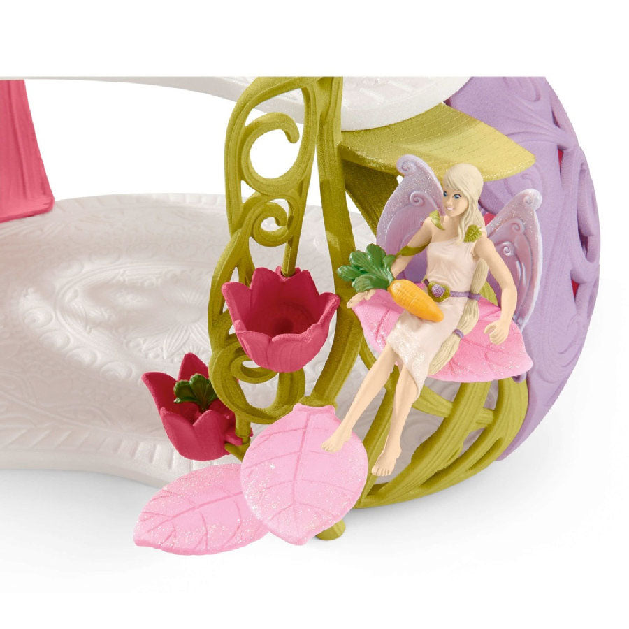 Schleich - Glittering Flower House with Unicorns