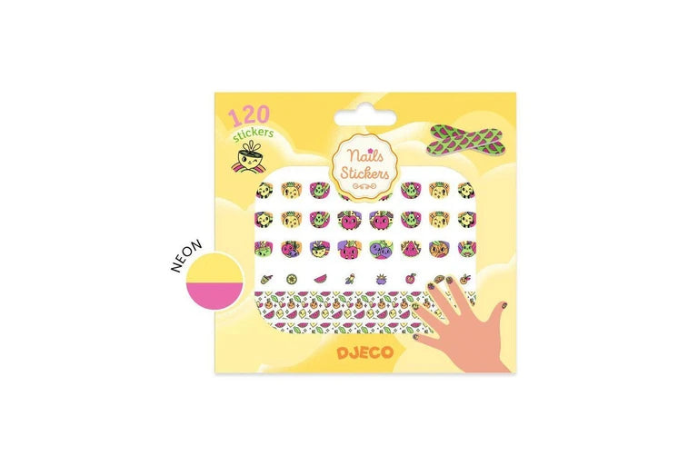 Djeco - 120 Boost Nail Stickers