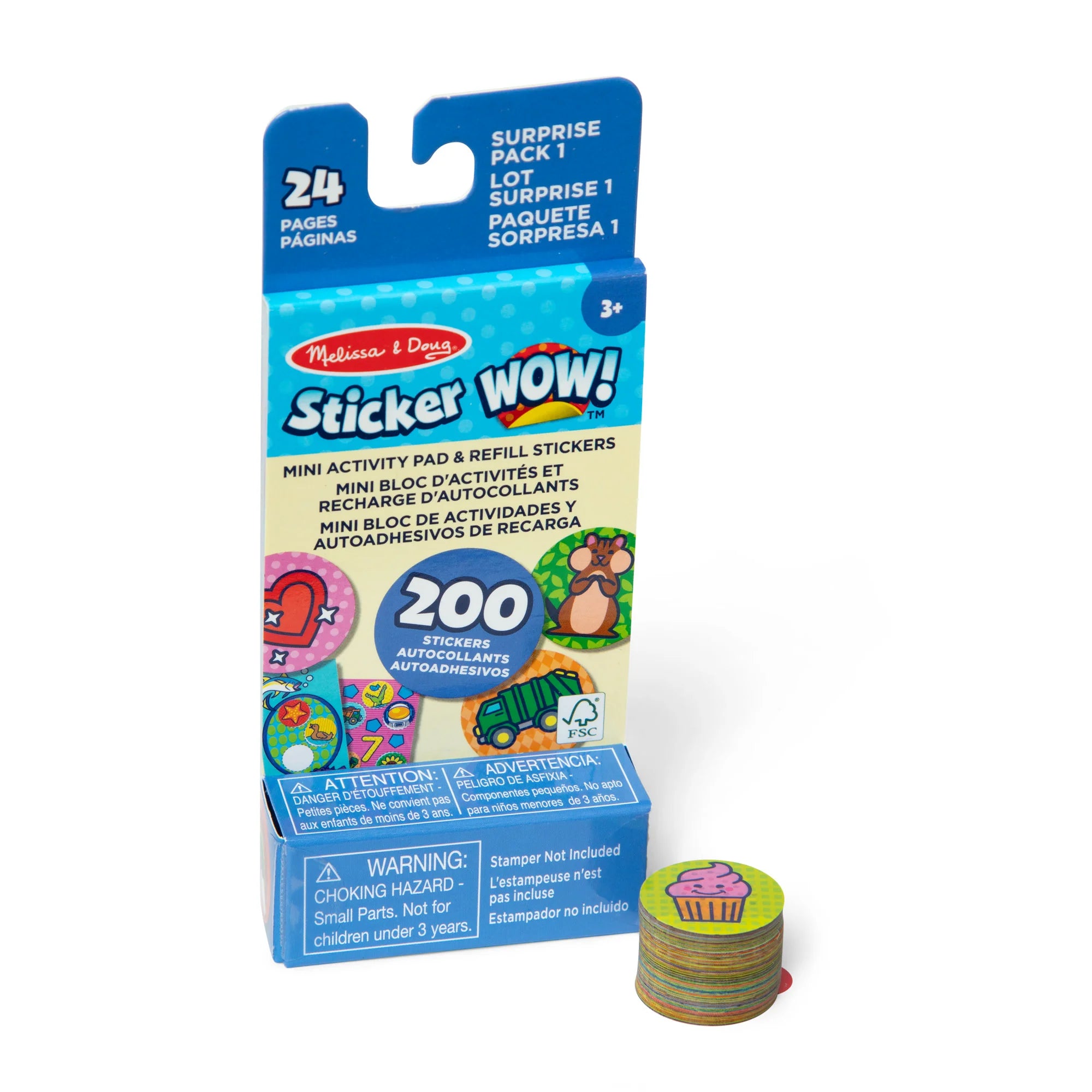 Melissa & Doug - Sticker WOW! Refill Surprise Pack