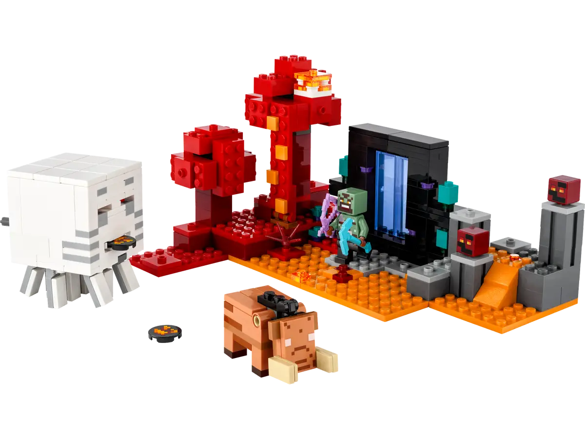 LEGO - Minecraft The Nether Portal Ambush 21255