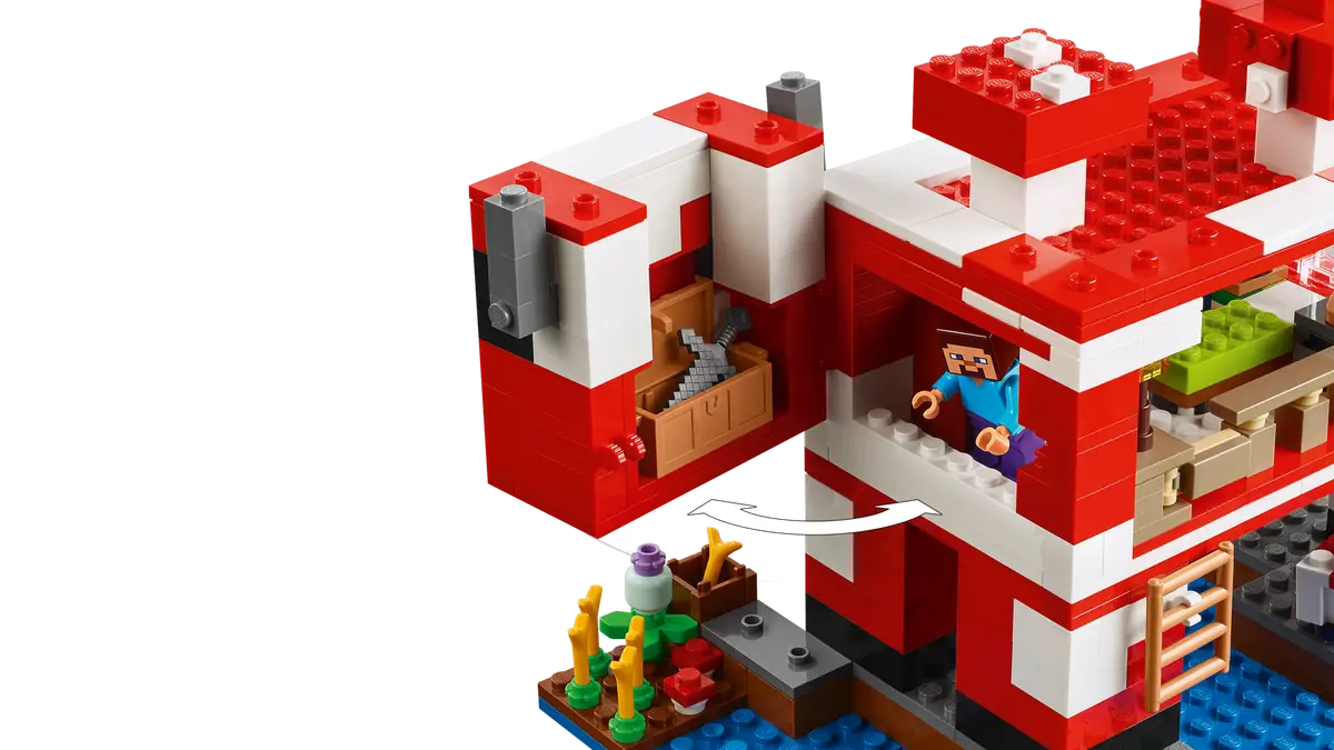 LEGO - Minecraft The Mooshroom House 21270