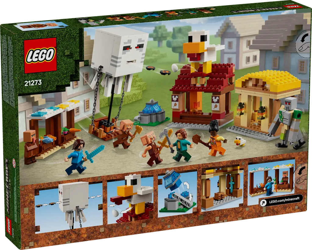 LEGO - Minecraft The Ghast Balloon Village Attack 21273