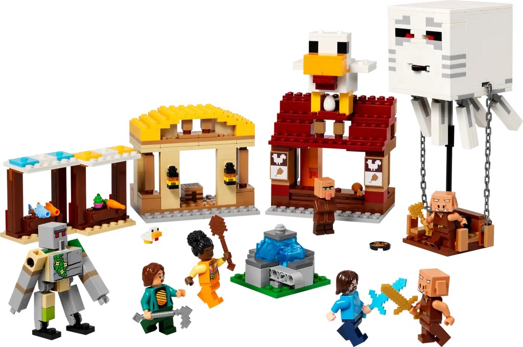 LEGO - Minecraft The Ghast Balloon Village Attack 21273