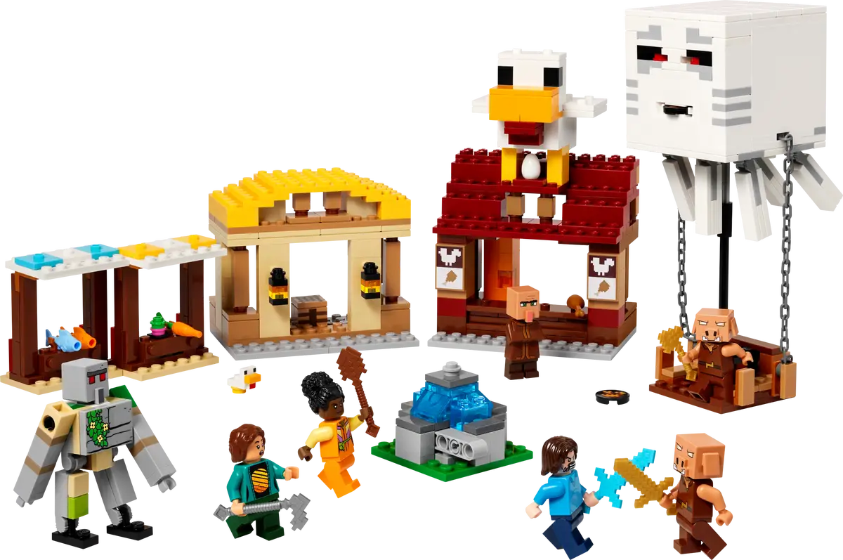 LEGO - Minecraft The Ghast Balloon Village Attack 21273