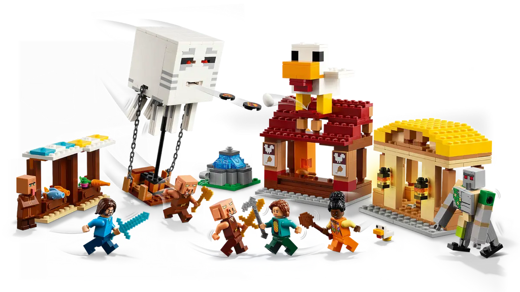 LEGO - Minecraft The Ghast Balloon Village Attack 21273