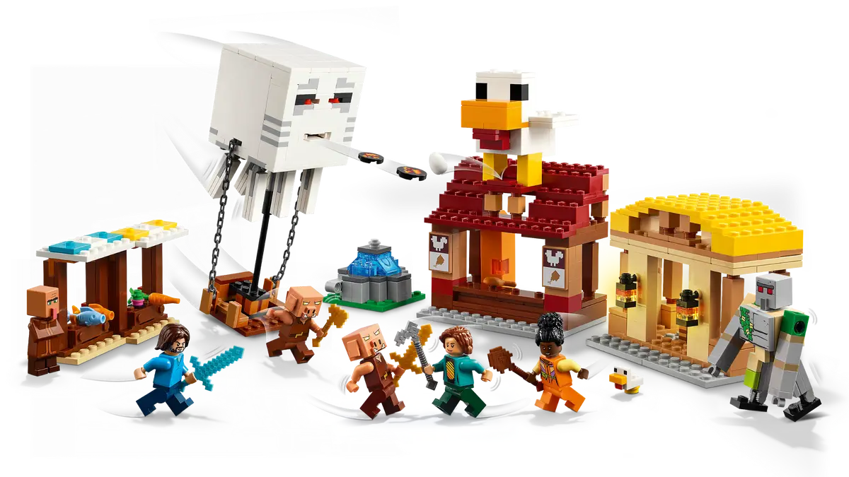 LEGO - Minecraft The Ghast Balloon Village Attack 21273