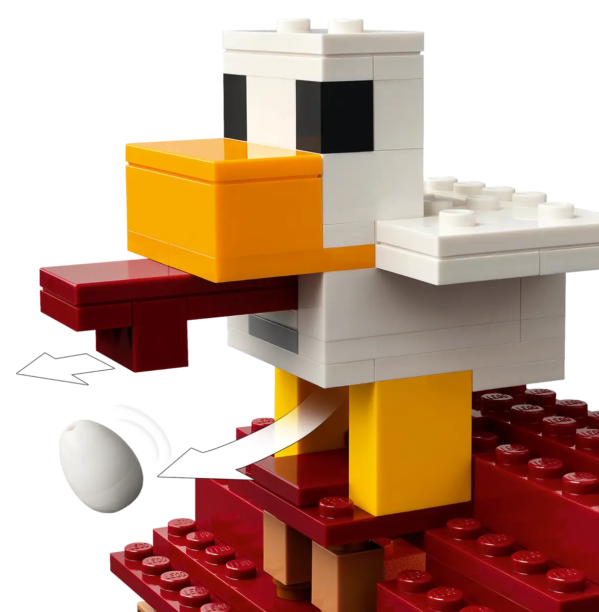 LEGO - Minecraft The Ghast Balloon Village Attack 21273