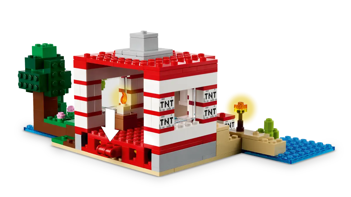 LEGO - Minecraft The TNT Jungle House 21275