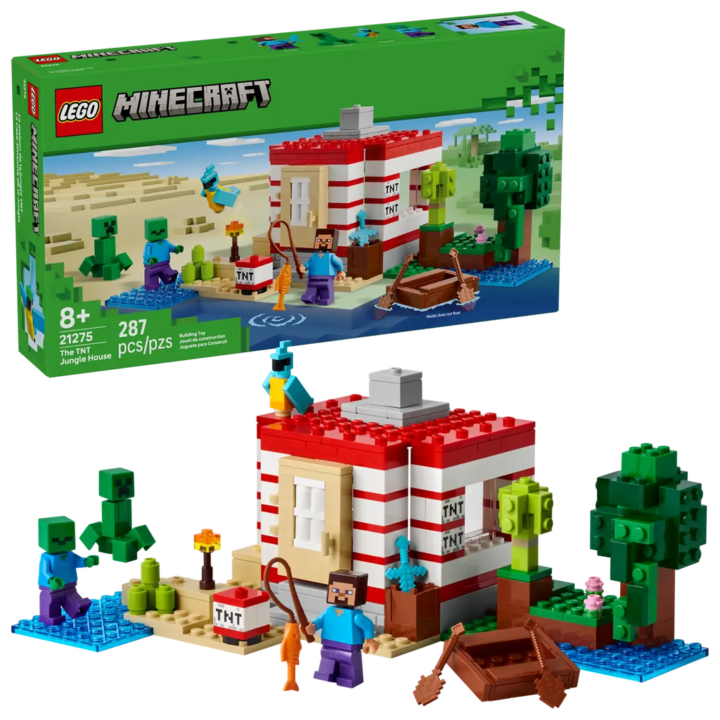 LEGO - Minecraft The TNT Jungle House 21275
