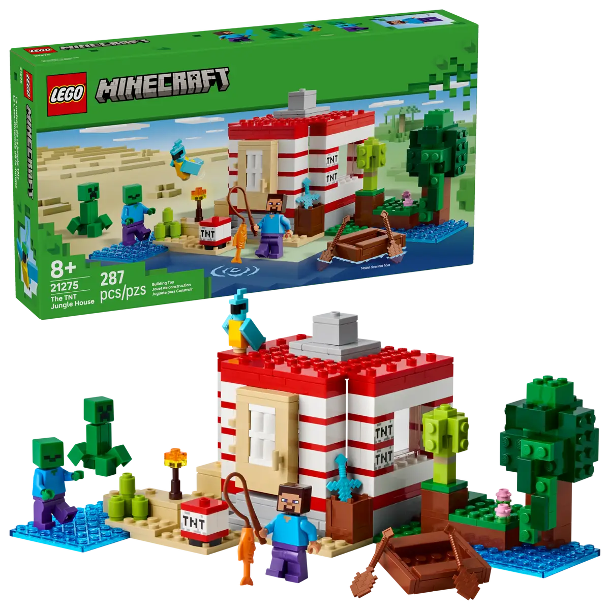 LEGO - Minecraft The TNT Jungle House 21275