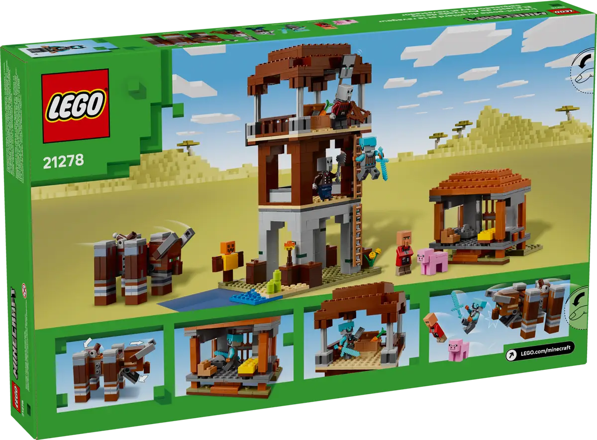 LEGO - Minecraft The Pillager Outpost & Ravager 21278