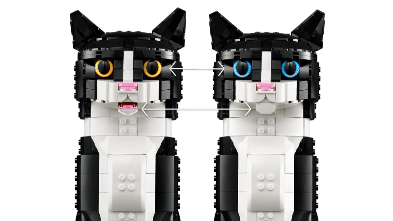 LEGO - Ideas Tuxedo Cat 21349