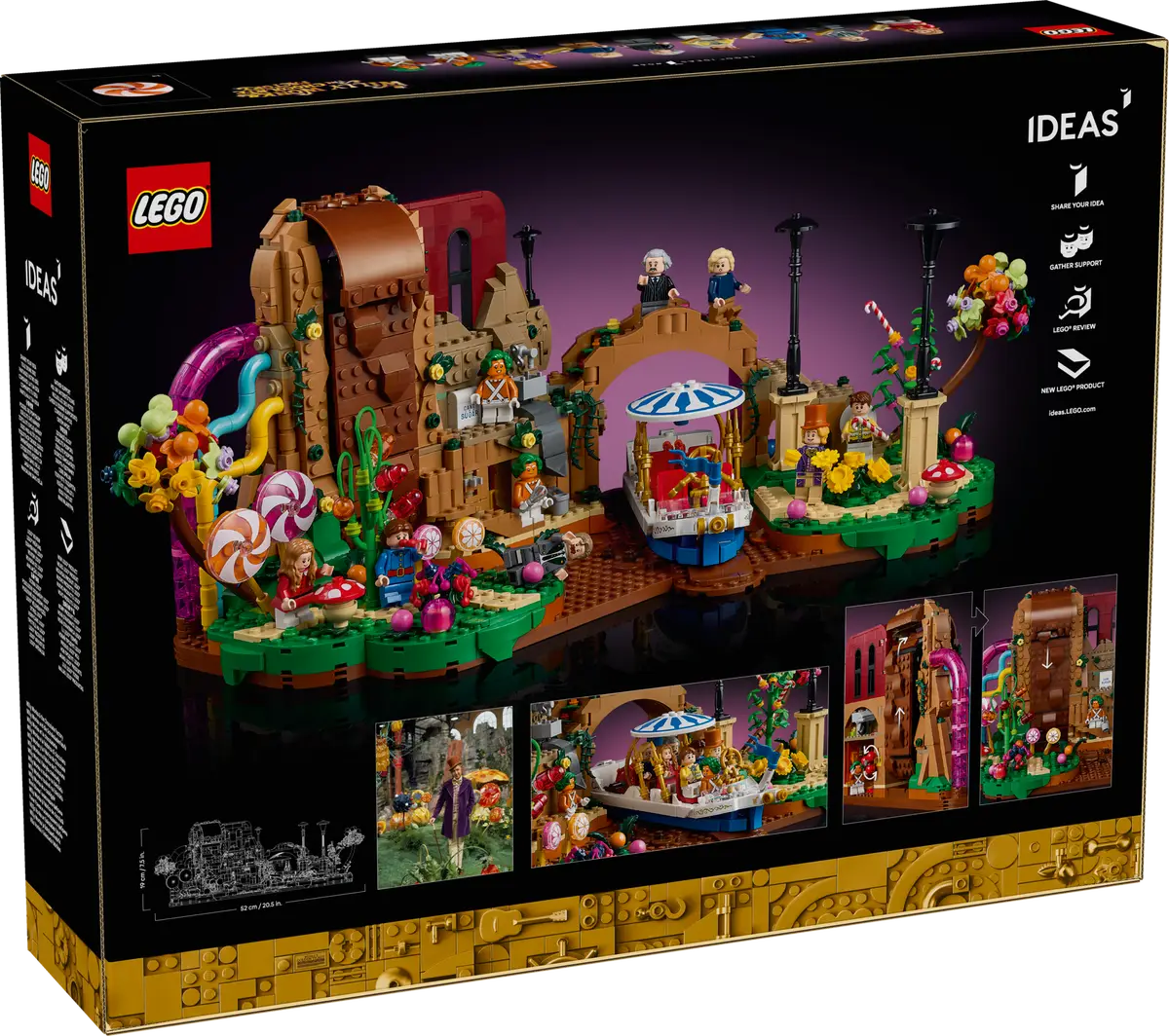 LEGO - IDEAS Willy Wonka Chocolate Factory 21360