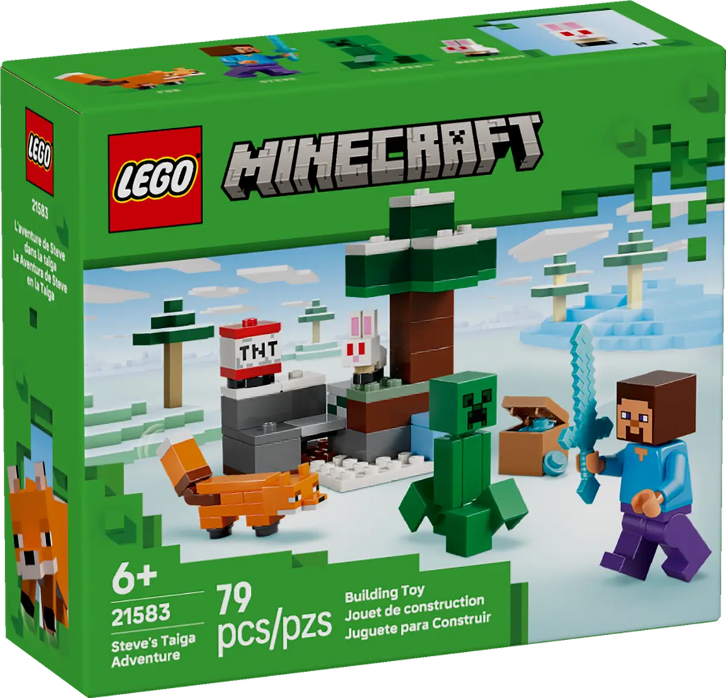 LEGO - Minecraft Steve's Taiga Adventure 21583