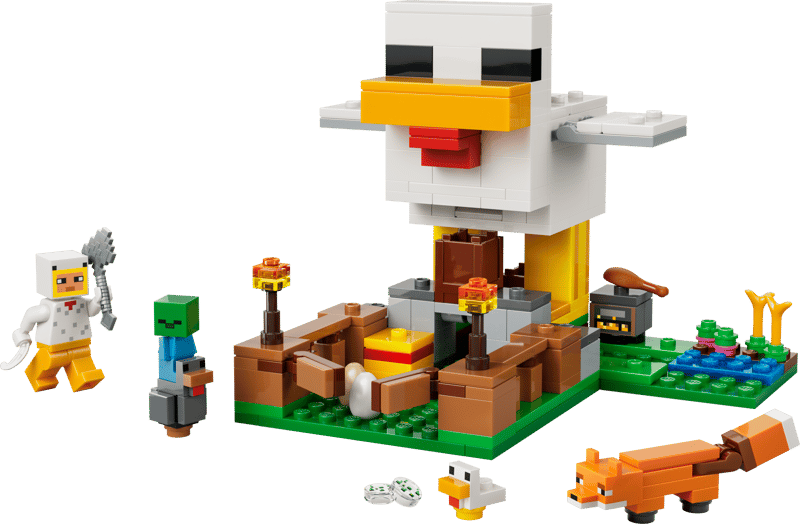 LEGO - Minecraft Chicken Farm