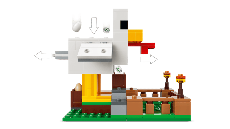 LEGO - Minecraft Chicken Farm