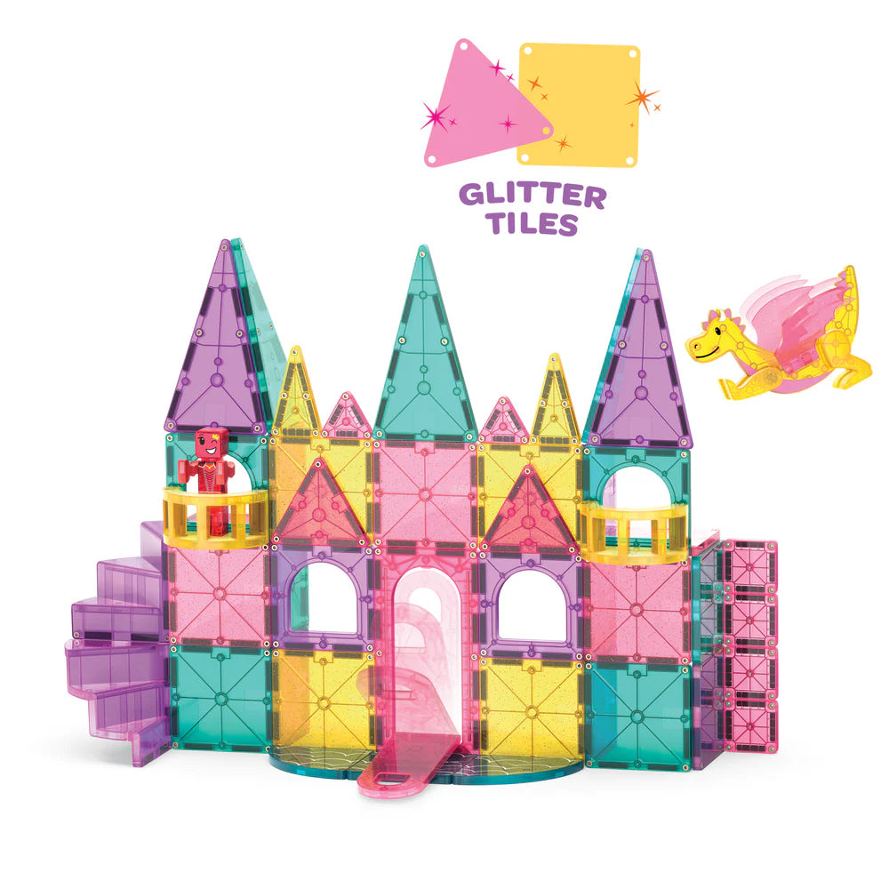 Magna Tiles - Castle Deluxe + MicroMAGS 48 piece