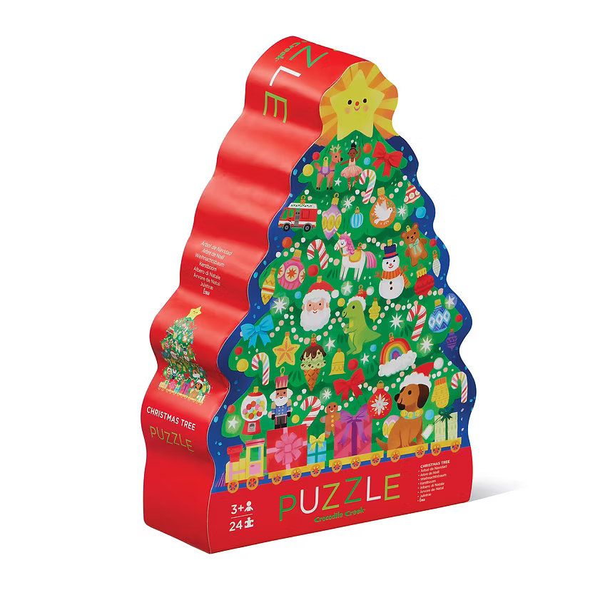 Crocodile Creek - Puzzle Floor 36pc Christmas Tree