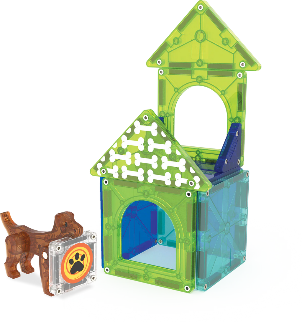 Magna Tiles - Dog House - 13 piece