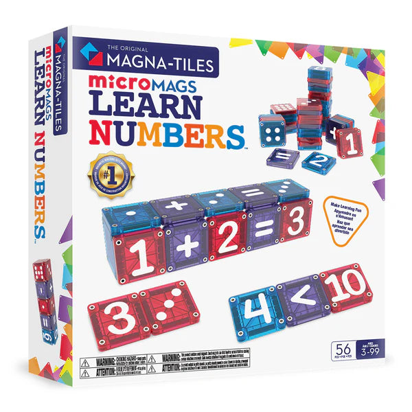 Magna Tiles - MicroMags Learn Numbers