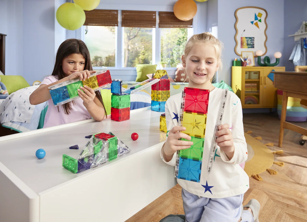 Magna Tiles - Rail Racer Deluxe Set - 90 piece
