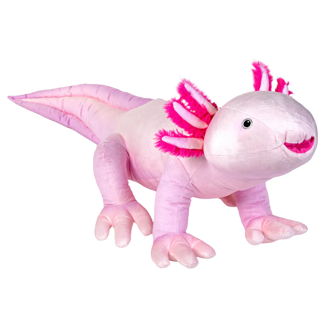 Wild Republic - Cuddlekins Eco Jumbo Pink Axolotl
