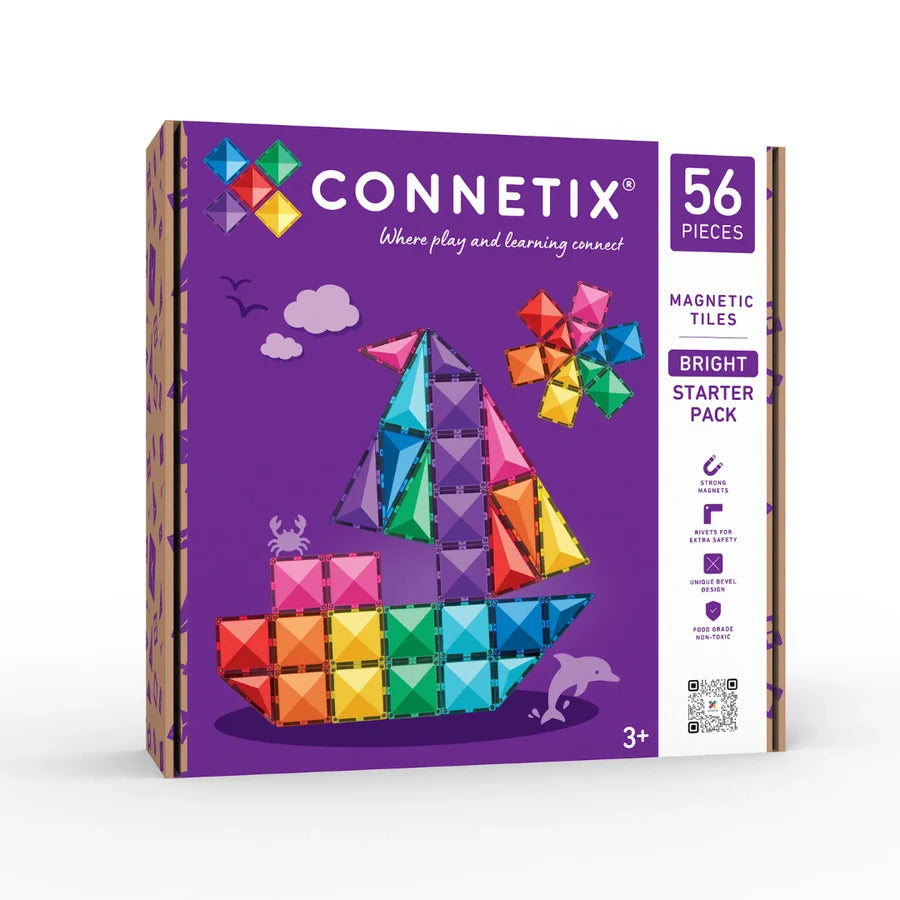Connetix - Bright Starter Pack 56pc