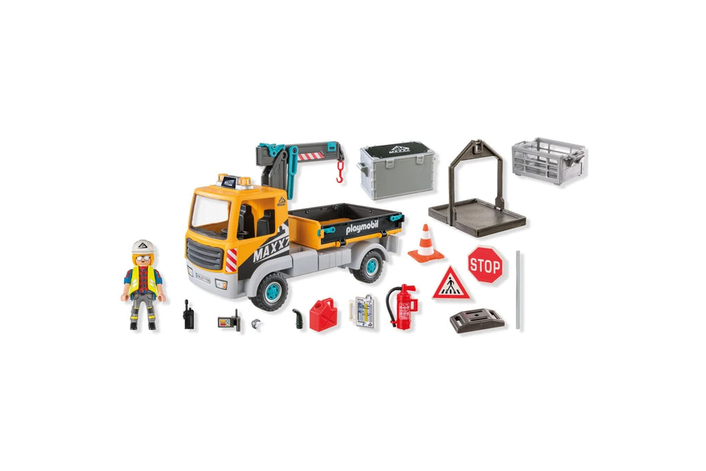 Playmobil - Construction Truck w/Crane 71750
