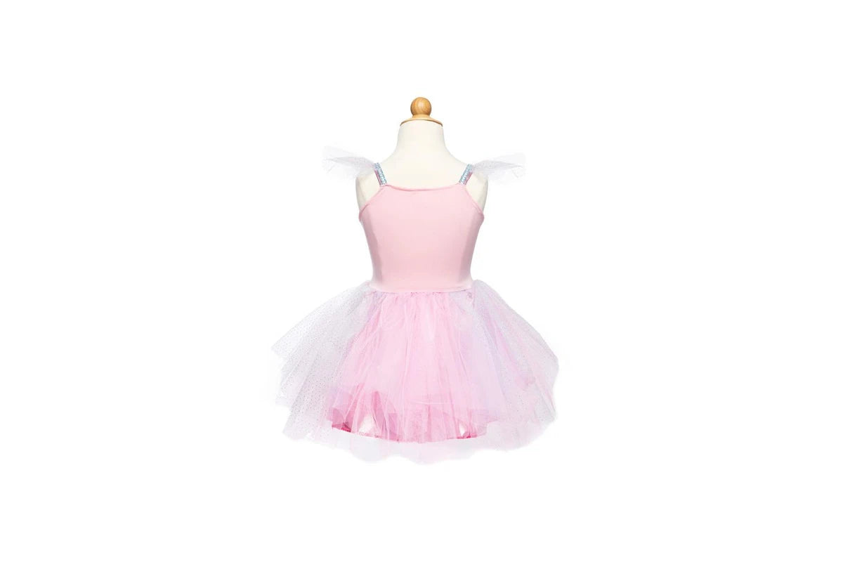 Great Pretenders - Bling Bling Mermaid Skirt & Hairclip Set Pink Size 4-6